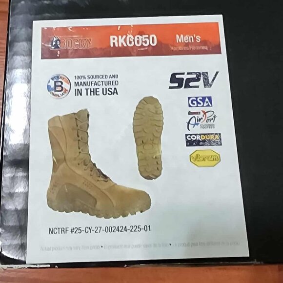 Rocky S2V Tactical Military Boot Style #RKC050 - NWOT - Picture 14 of 15